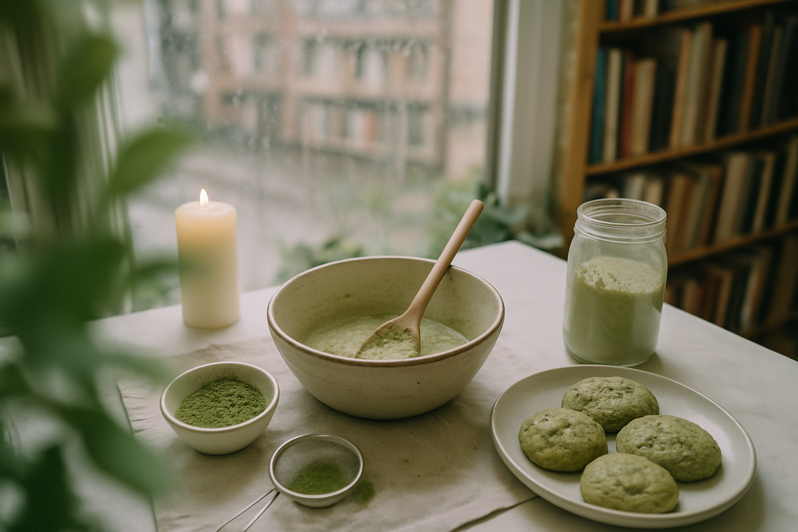 matcha baking