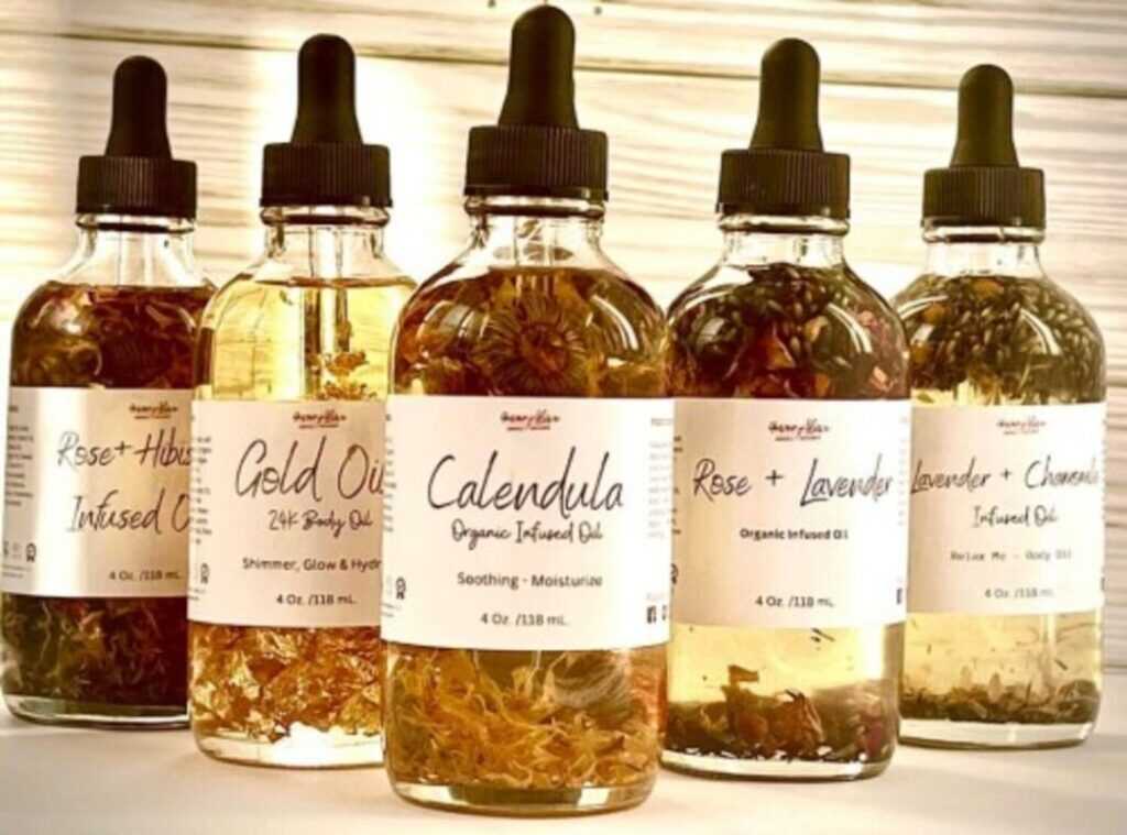homemade infused oils
